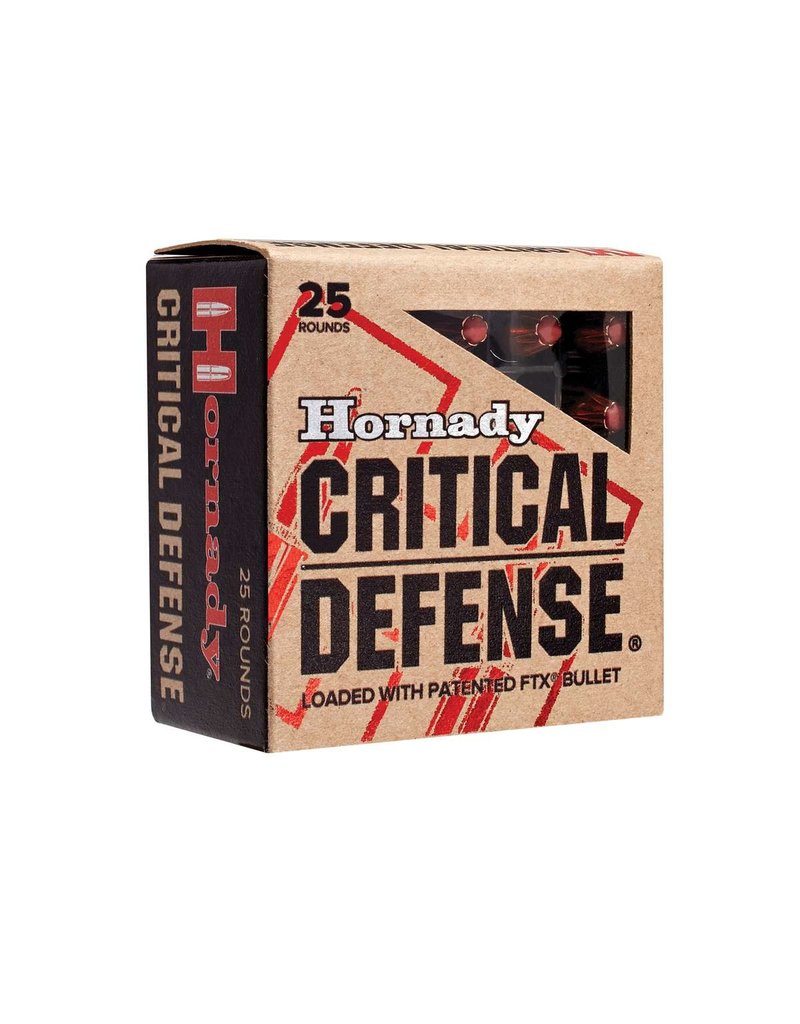 Hornady Critical Defence - 38 Special , 110 gr, FTX, Box of 25 (90310)