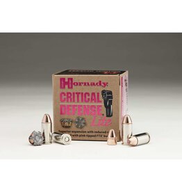 Hornady Critical Defence Lite - 9mm , 100 gr, FTX, Box of 25 (90240) — Tundra Supply
