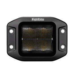 NightRider 3″ JET BLACK Cube Light – 40W Flood (NJ1240F)