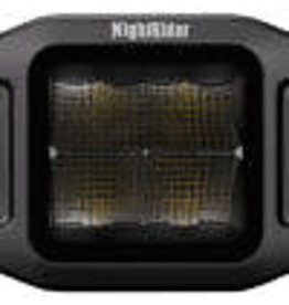 NightRider 3″ JET BLACK Inset Flush Mount Cube Light – 40W Flood (NJ1240IF)