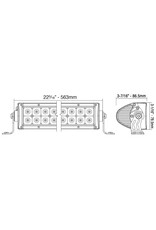 NightRider 20″ Double Row Light Bar (N2120)