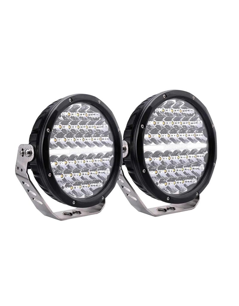 NightRider Driver Pro 9R – 9″ Round Driving Light Kit (N9REM)