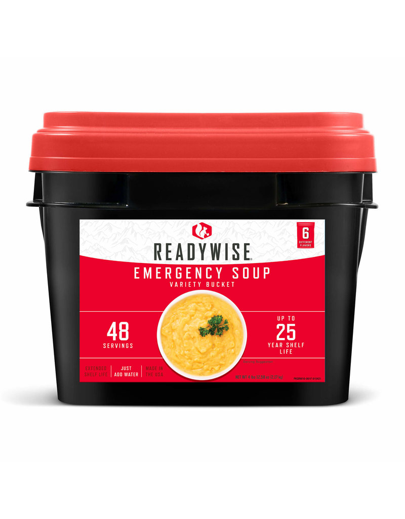 ReadyWise Emergency Soup Bucket - 48 Servings (RW10-001)