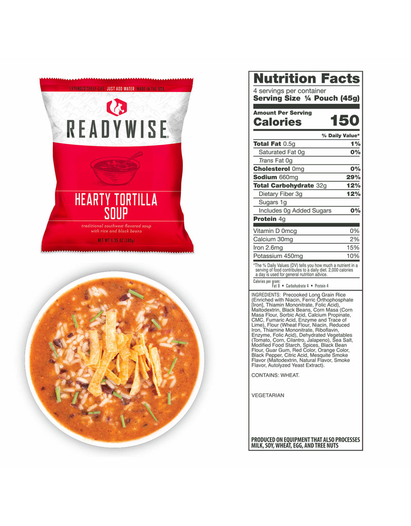 ReadyWise Emergency Soup Bucket - 48 Servings (RW10-001)