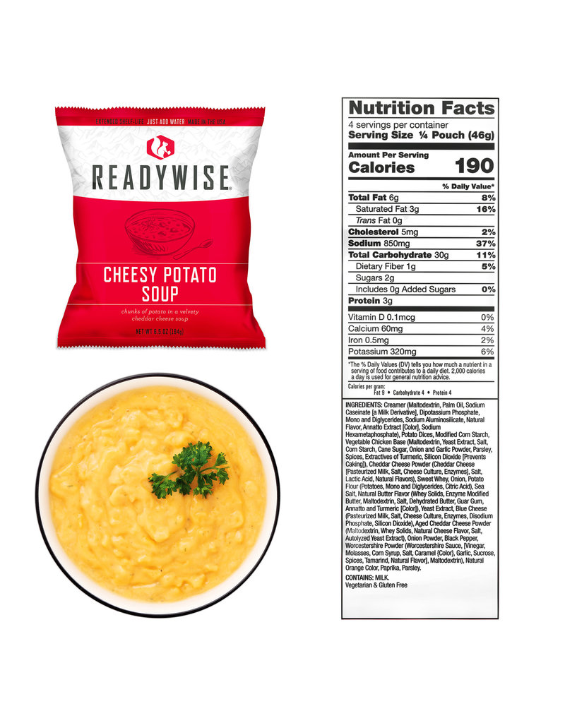 ReadyWise Emergency Soup Bucket - 48 Servings (RW10-001)