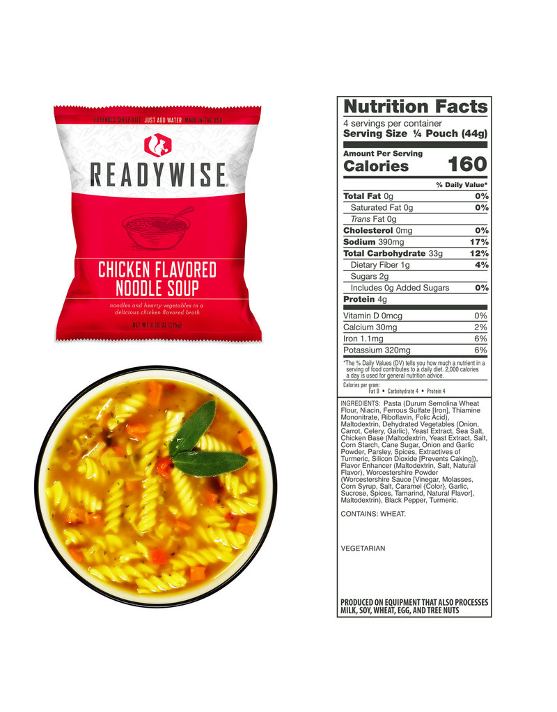 ReadyWise Emergency Soup Bucket - 48 Servings (RW10-001)