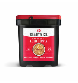 ReadyWise 84 Serving Breakfast & Entree Grab & Go Bucket (RW01-184)