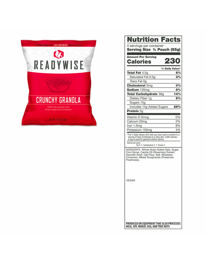 ReadyWise 120 Serving Breakfast Bucket (RW01-121)