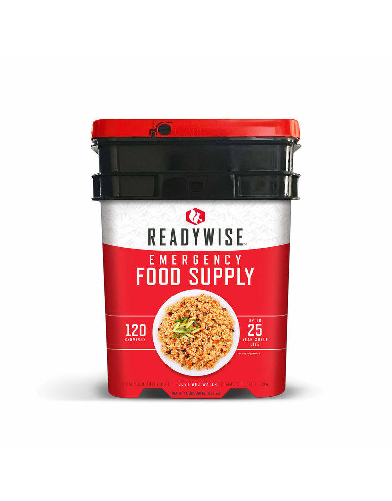 ReadyWise 120 Serving Emergency Food Supply (RW01-120)