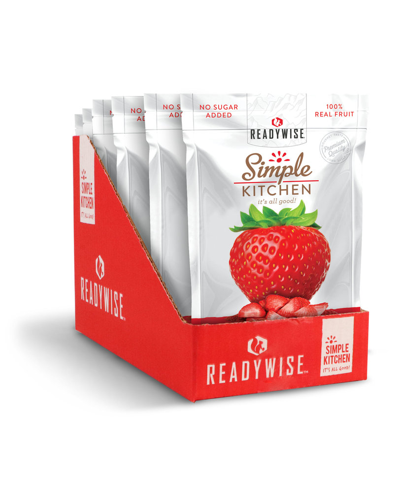 ReadyWise Simple Kitchen Freeze-Dried Strawberries (RWSK02-006)