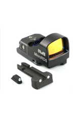Meprolight Meprolight, Micro Red Dot Sight - 1x, 1.8", MOA, Illuminated, Red, Dot Reticle, Quick Detatch, Black (ML880511)