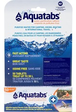 Aquatabs Water Purification Tablets 49 mg  - 50 Pack (AQ0049-50P)