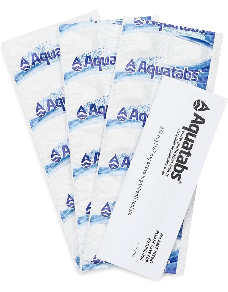 Aquatabs Water Purification Tablets 334 mg - 30 Pack (AQ0334-30P)
