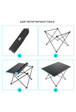 PHAT Ultralight Aluminum Folding Camping Table (Large) 27" X 18" X 16" (PT-YYZ04L)