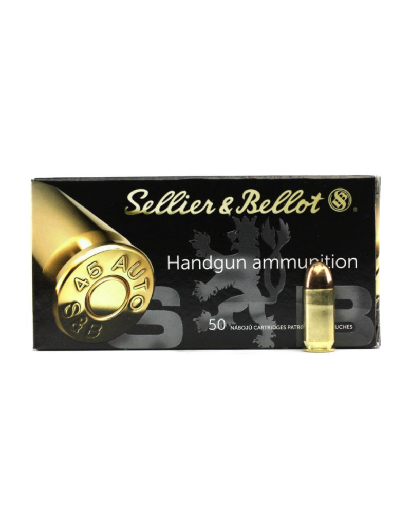 Sellier & Bellot - .45 ACP, 230gr, FMJ (311250)