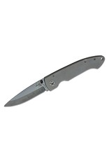 Boker Plus Anti-MC - 3-1/4" Black Ceramic Plain Edge, Titanium Handles (01BO035)