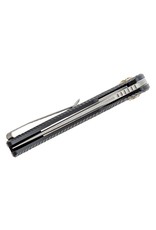 Boker Plus Golem -  3.5" Dark Stonewashed D2 Plain Edge, Black G10 Handles (01BO192)