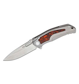 Boker Plus Burnley Aphex - 2.99"  Satin VG-10 Plain Edge, Titanium Handles (01BO197)