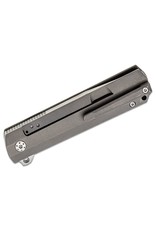 Boker Plus Cataclyst - 2.99" Satin D2 Plain Edge, Gray Titanium Handles (01BO640)