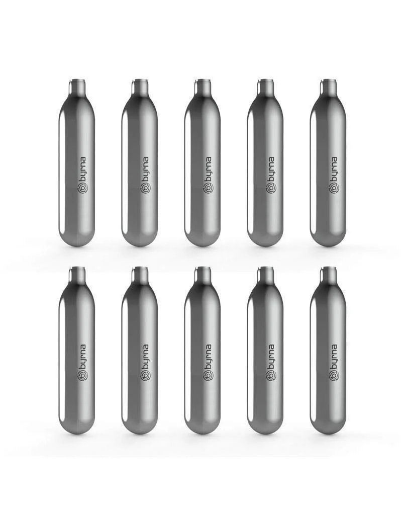 Byrna Technologies - 12 Gram CO2 Cartridges, 10 Count (HD68800)