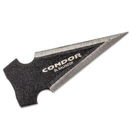 Condor Tool & Knife - Saighead Arrowhead Set, Three 420HC Stainless Arrowheads, Ballistic Nylon Sheath (63844)