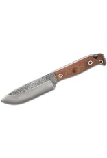 Condor Tool & Knife Selknam Knife - 5.12" 1075 Carbon Steel Blade, Micarta Handles, Welted Leather Sheath with Fire Starter (63821)
