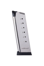 Mec-Gar 1911 Officer Compact Magazine - 45 ACP, 7-Round (MGCO4507NPF)