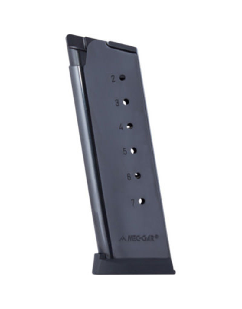 Mec-Gar 1911 Officer Compact Magazine - 45 ACP, 7-Round (MGCO4507BPF)