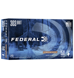 Federal Power-Shok - .303 British, 150gr., SP, Box of 20 (303B)