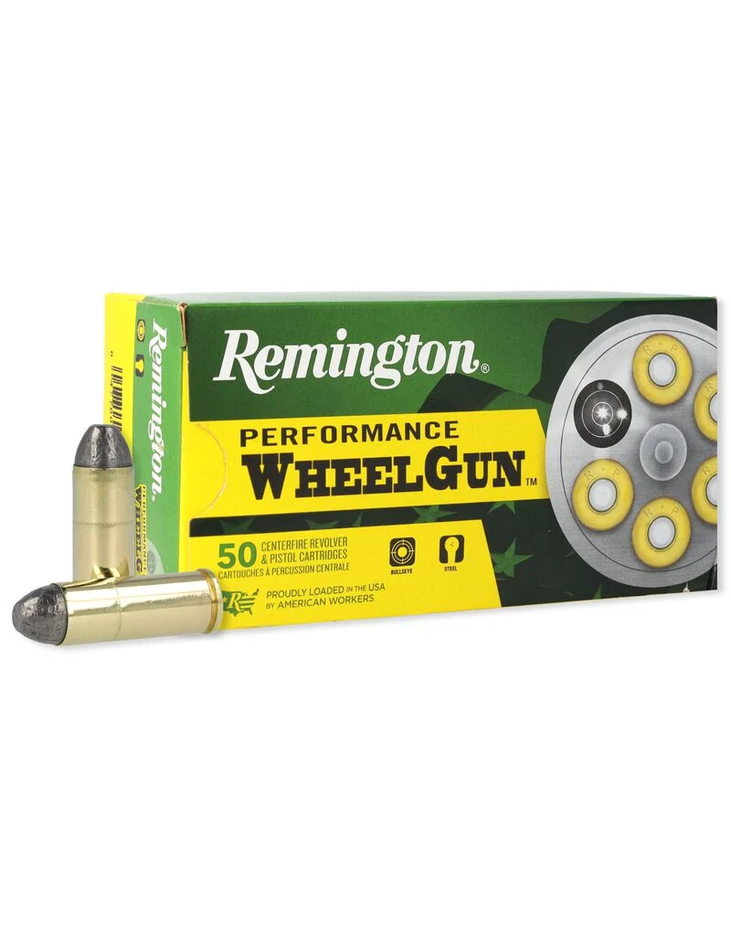 Remington Performance WheelGun - 45 Colt., 250gr., LRN , Box of 50 (22340)