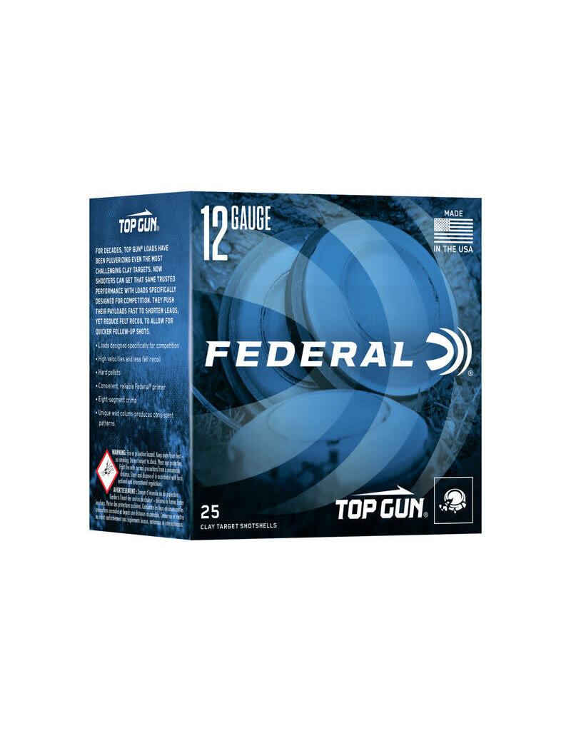 Federal Target Load - 12GA, 2-3/4", #8, (TGSF1288)