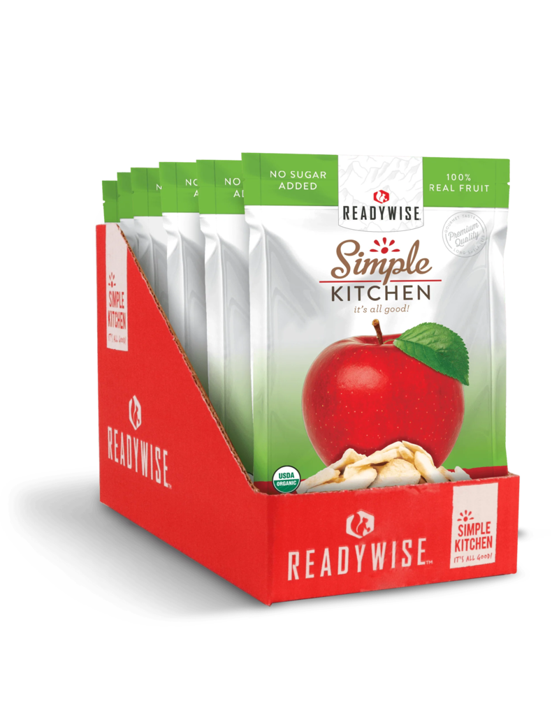 ReadyWise Simple Kitchen Organic Freeze - Dried Apples (RWSK02-017)
