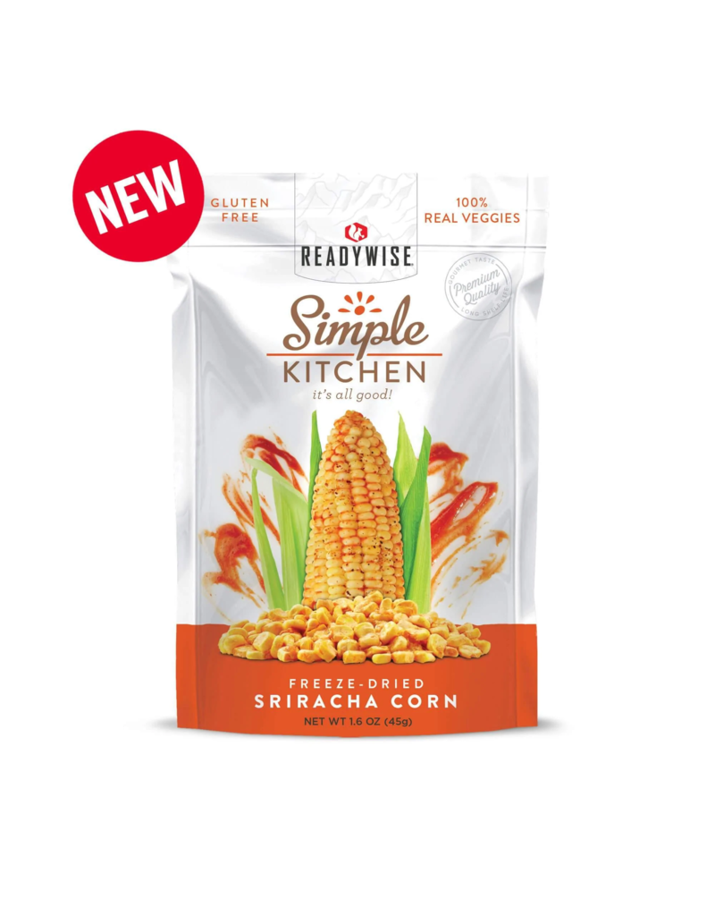 ReadyWise Simple Kitchen Sriracha Corn (RWSK02-018)