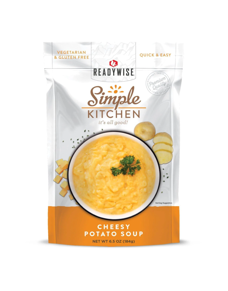 ReadyWise Simple Kitchen Cheesy Potato Soup (RWSK02-029)