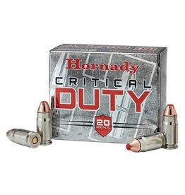 Hornady Critical Duty - 9mm, 124gr, FlexLock, Box of 20 (90216)