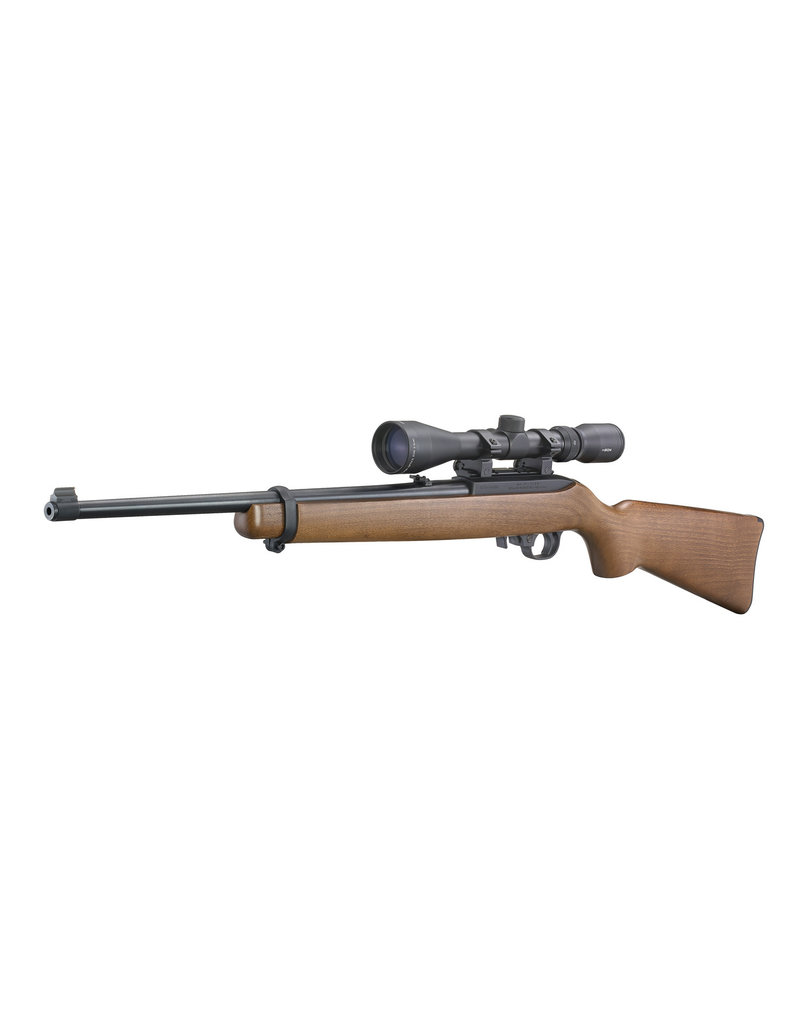 Ruger 10/22, Hardwood w/ Scope - 22 LR, 18.5" (31159)