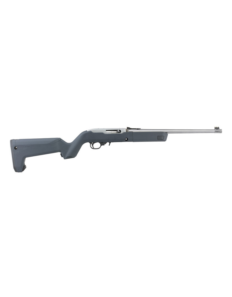 Ruger 10/22 Takedown Backpacker Stainless Steel - .22LR, 16.4", GRY (31152)