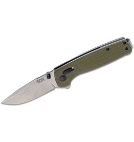 SOG Terminus XR Flipper Knife - 2.95", Stonewashed Plain Edge, D2 , G10 (TM1022-BX)