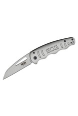 SOG Escape FL - 3.5", Bead-Blasted Plain Edge, 8Cr13MoV, Steel (14-52-01-57)