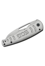 SOG Escape FL - 3.5", Bead-Blasted Plain Edge, 8Cr13MoV, Steel (14-52-01-57)