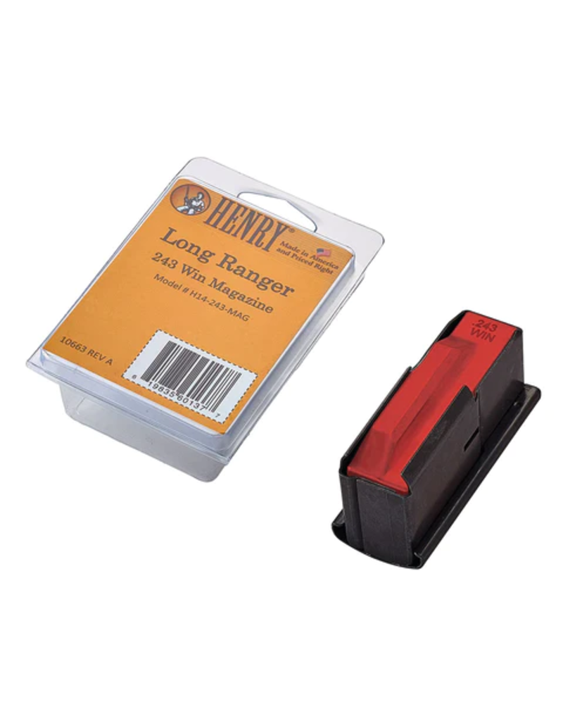 Henry Magazine - Long Ranger, 243 Win, 4 Round (H14-243-MAG)