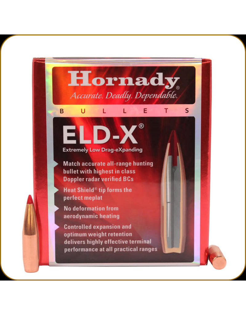 Hornady ELD-X Bullets - .30 Cal, 212gr., . 308", ELD-X , Box of 100 (3077)