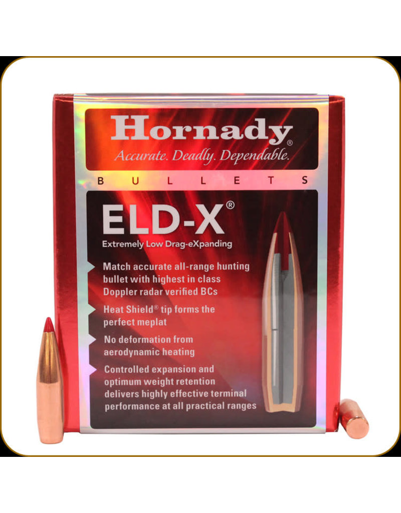 Hornady ELD-X Bullets - 7mm, 150gr., .284", ELD-X , Box of 100 (2826)