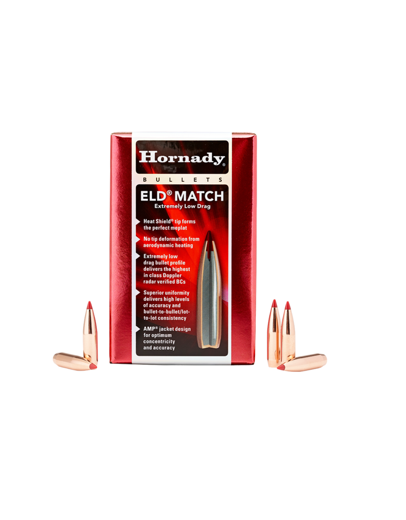 Hornady ELD-M Bullets - 6.5mm, 147gr., .264", ELD-M , Box of 100 (26333)