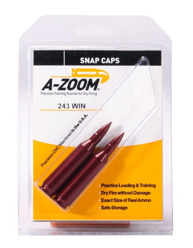 Lyman A-Zoom Snap Caps - .243 Win., 2pk (12223)