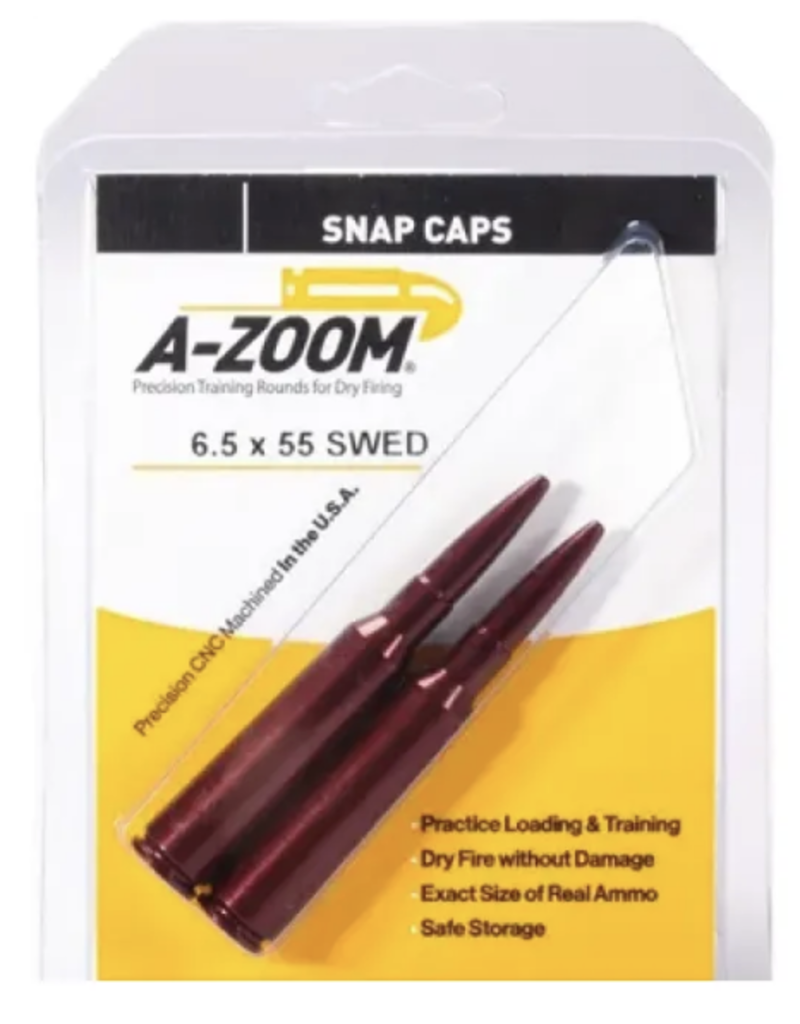 Lyman A-Zoom Snap Caps - 6.5x55, 2pk (12251)