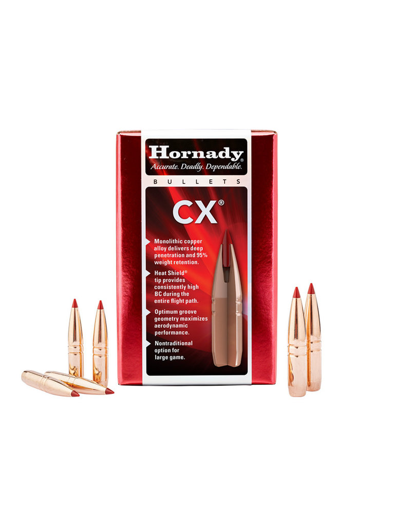 Hornady CX Bullets - .30 Cal, 165gr., . 308", CX , Box of 50 (304704)