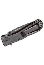 SOG Twitch II Assisted - 2.65" Black TiNi Plain Edge, AUS8, Aluminum (TWI12-CP)