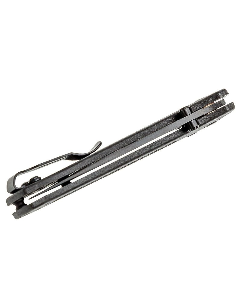 Benchmade Mini Bugout CF-Elite - 2.82" Black DLC Plain Blade, S30V, Graphite Black CF-Elite Handles (533BK-2)