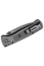 Benchmade Mini Bugout CF-Elite - 2.82" Black DLC Plain Blade, S30V, Graphite Black CF-Elite Handles (533BK-2)